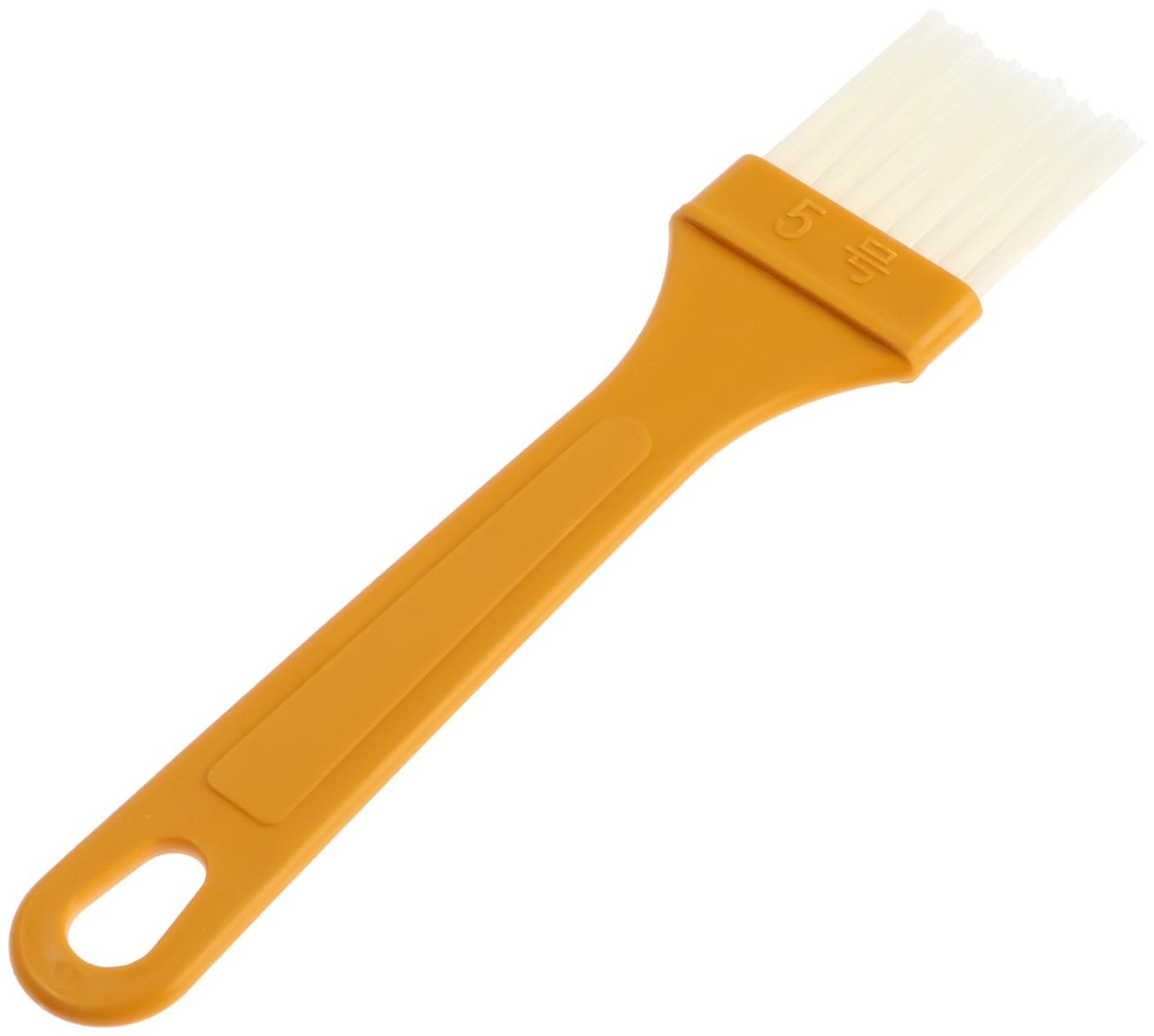 Кисть плоская ЛОМ промо, искусственная щетина, пластиковая рукоятка, 31 мм