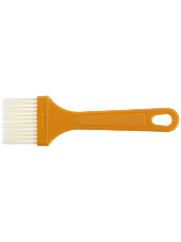 Кисть плоская ЛОМ промо, искусственная щетина, пластиковая рукоятка, 42 мм