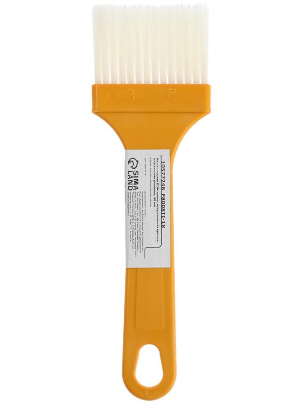 Кисть плоская ЛОМ промо, искусственная щетина, пластиковая рукоятка, 48 мм