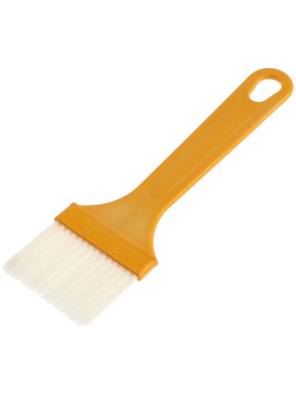 Кисть плоская ЛОМ промо, искусственная щетина, пластиковая рукоятка, 48 мм