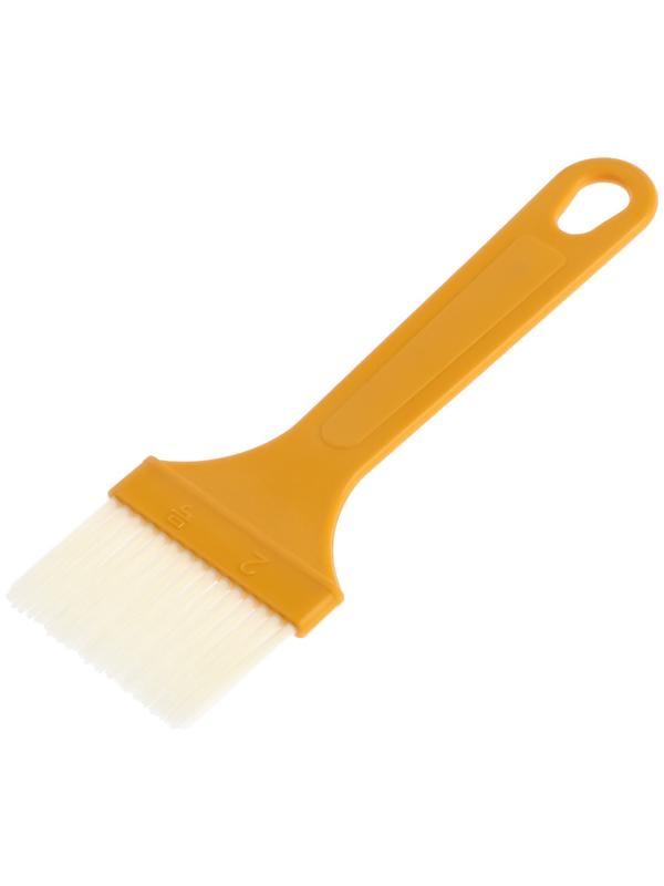 Кисть плоская ЛОМ промо, искусственная щетина, пластиковая рукоятка, 52 мм