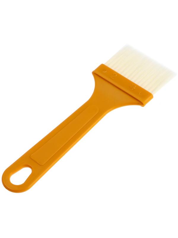 Кисть плоская ЛОМ промо, искусственная щетина, пластиковая рукоятка, 52 мм