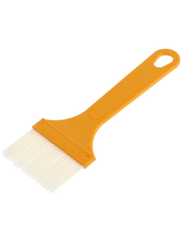 Кисть плоская ЛОМ промо, искусственная щетина, пластиковая рукоятка, 60 мм