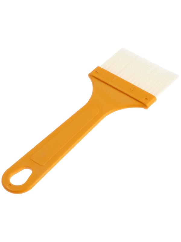 Кисть плоская ЛОМ промо, искусственная щетина, пластиковая рукоятка, 60 мм