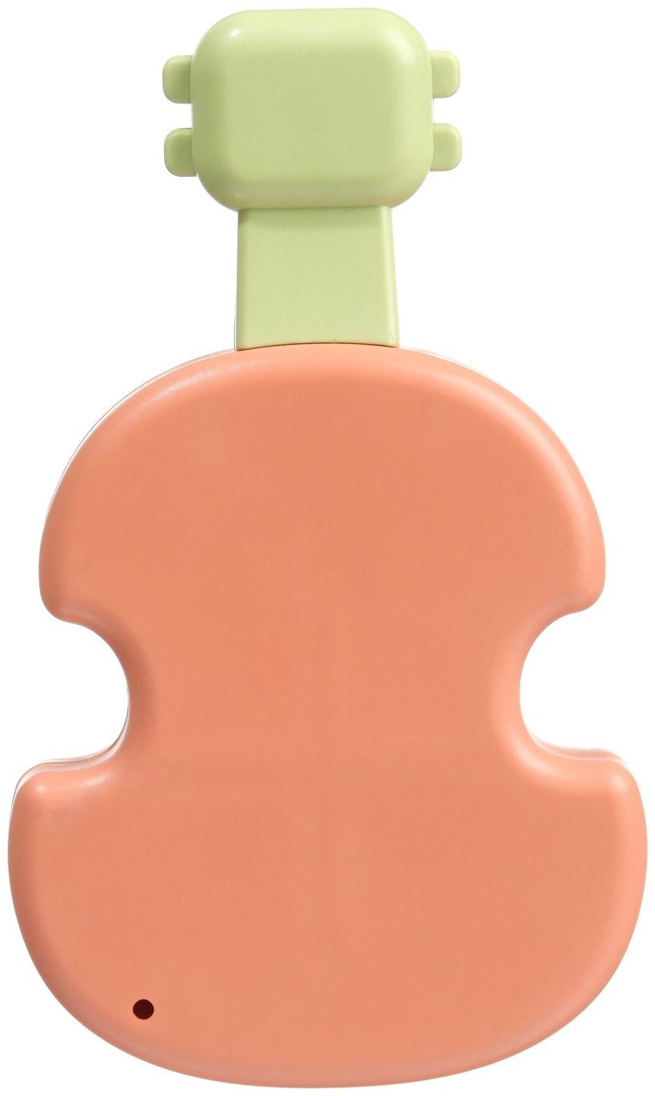 Погремушка Крошка Я «Гитара», 12 см, оранжевый