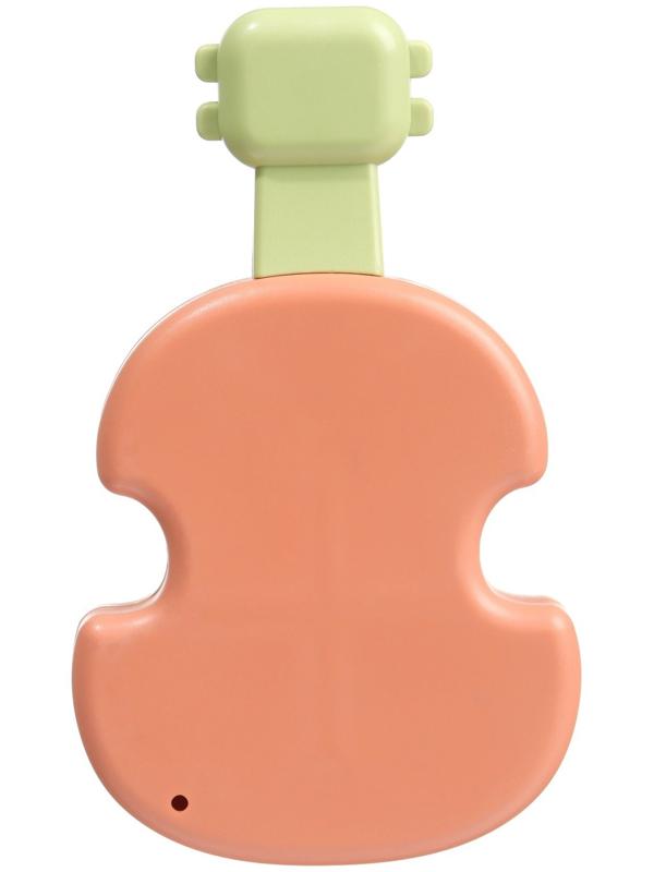 Погремушка Крошка Я «Гитара», 12 см, оранжевый
