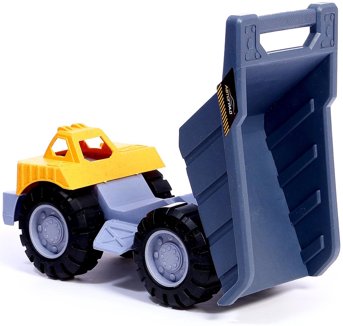 Грузовик «Стройка», подвижные детали, пластик