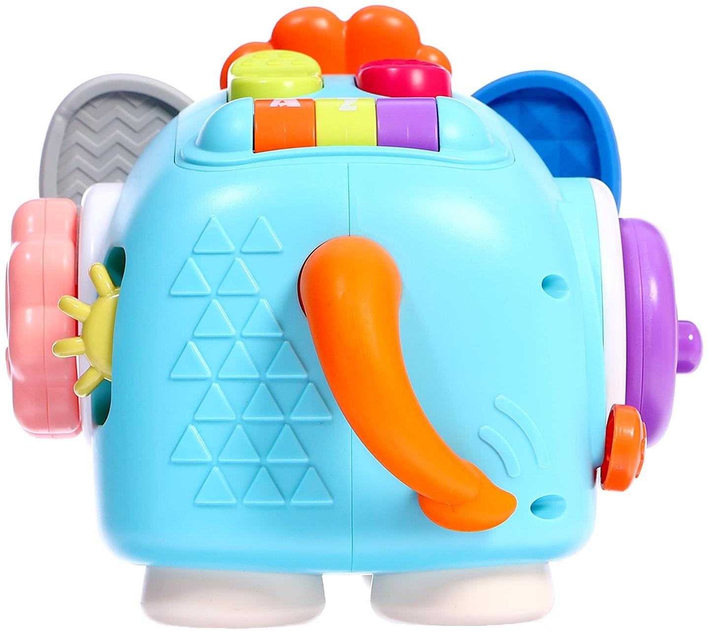 Развивающая игрушка «Слоник Бу-Бу», 1+