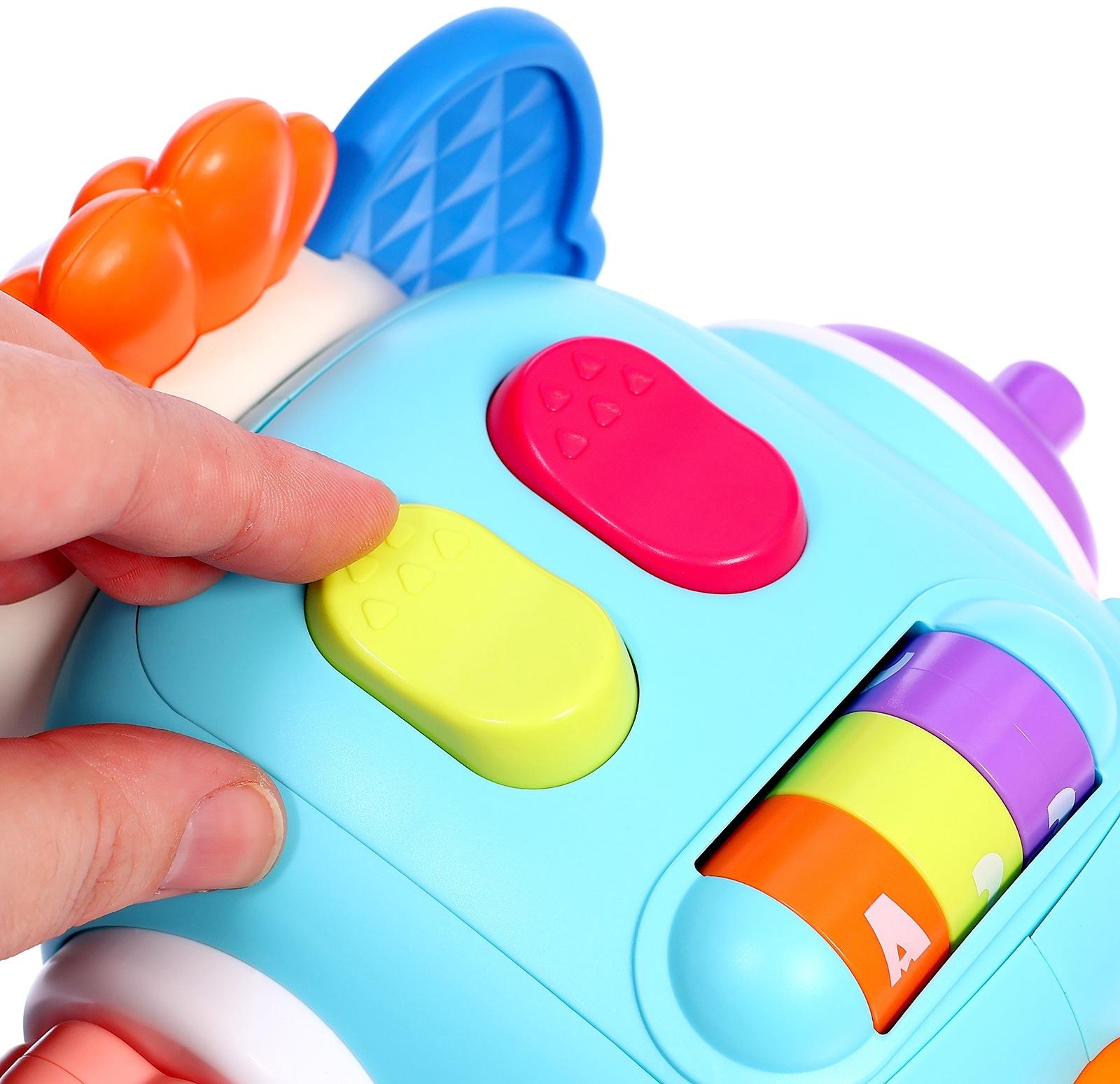 Развивающая игрушка «Слоник Бу-Бу», 1+