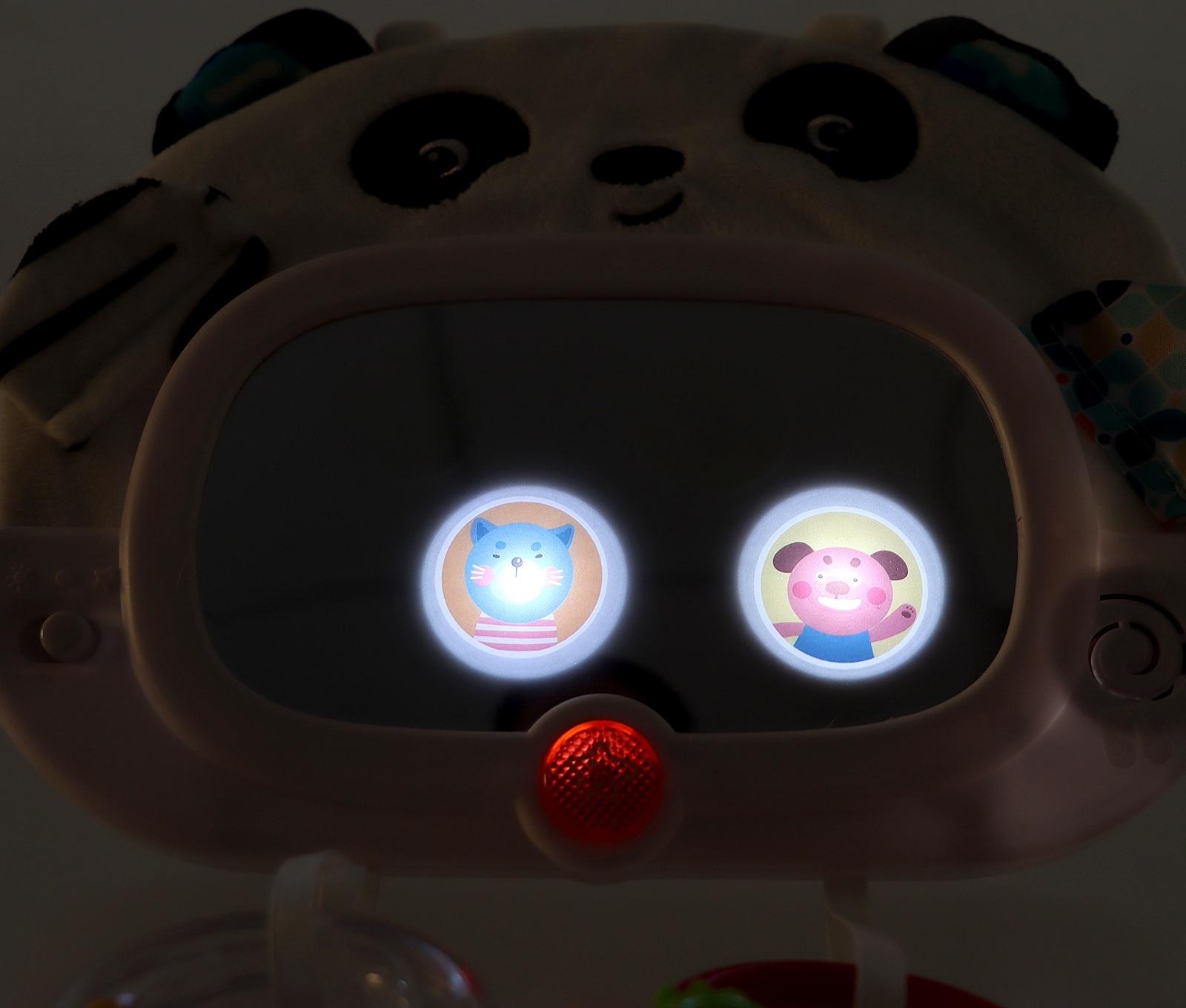 Музыкальная развивающая игрушка «Малышок: Панда», звуковые и световые эффекты