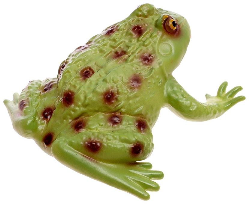 Фигурка животного «Лягушка. Длинный язык», звуковые эффекты, 15 см.