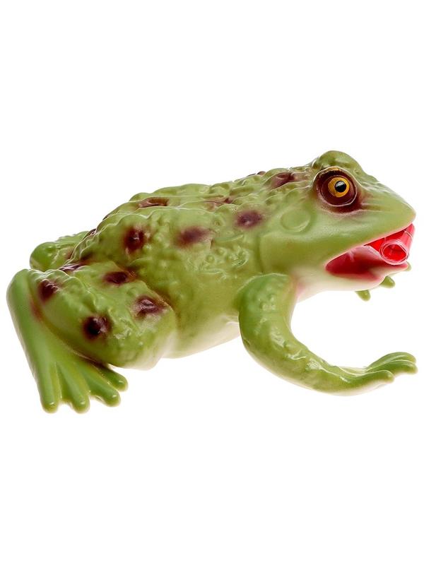 Фигурка животного «Лягушка. Длинный язык», звуковые эффекты, 15 см.