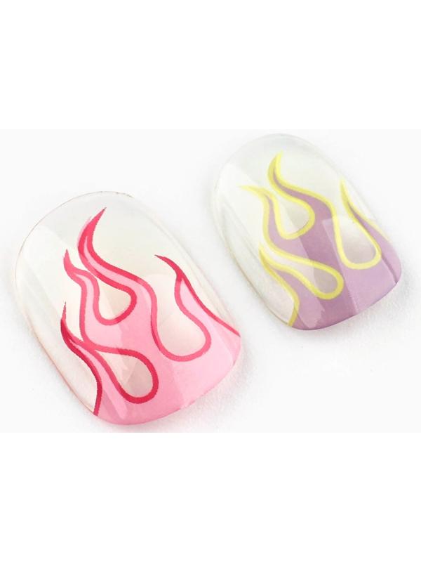 Накладные ногти детские с татуировками «Будь красоткой», 24 шт