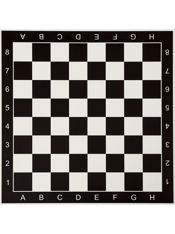 Стол шахматный на металлических ножках, белый, 90 х 65 см