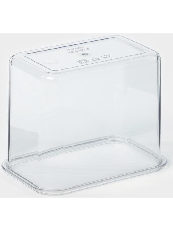 Контейнер для стирального порошка и кондиционера, с мерным стаканом, 1100 мл