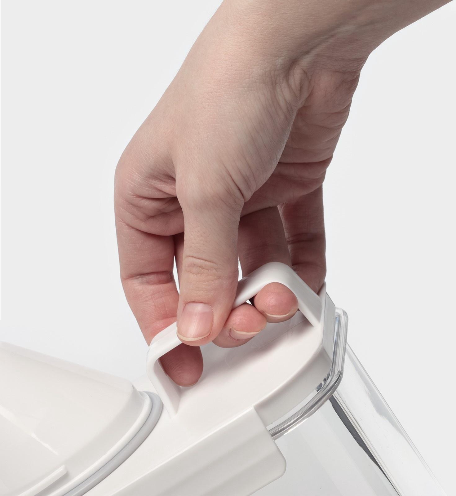 Контейнер для стирального порошка и кондиционера, с мерным стаканом, 2300 мл