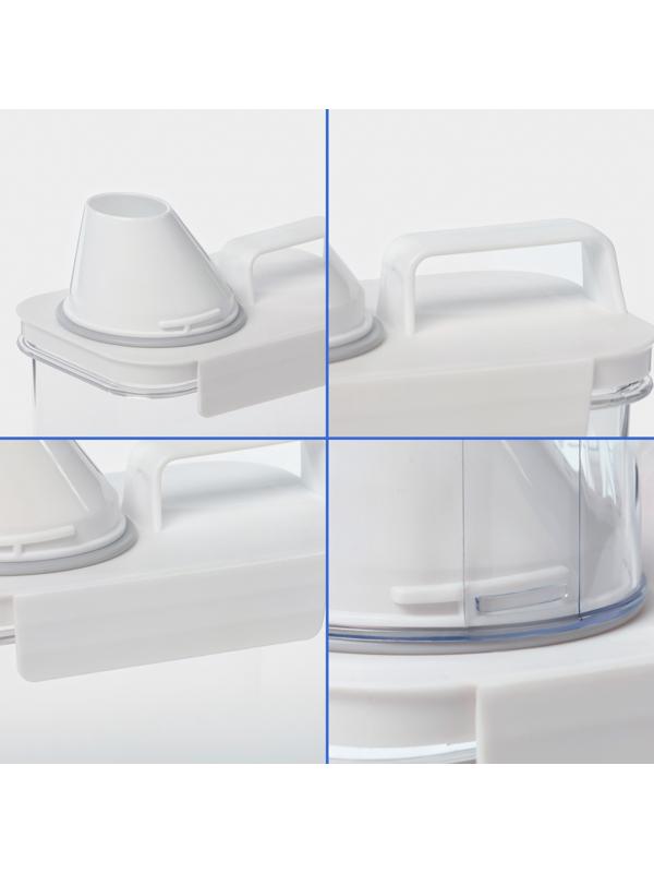 Контейнер для стирального порошка и кондиционера, с мерным стаканом, 2300 мл