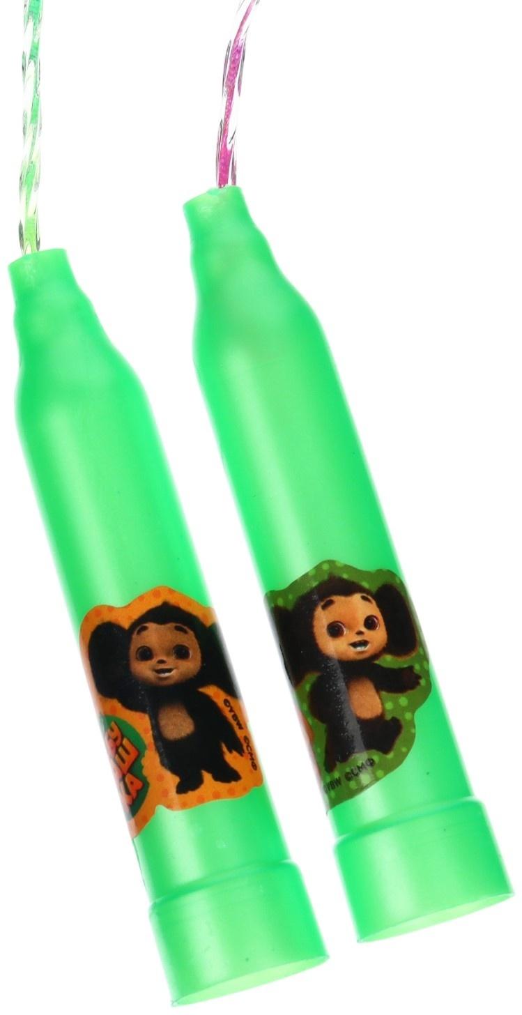 Скакалка детская «Весёлая скакалка», Чебурашка