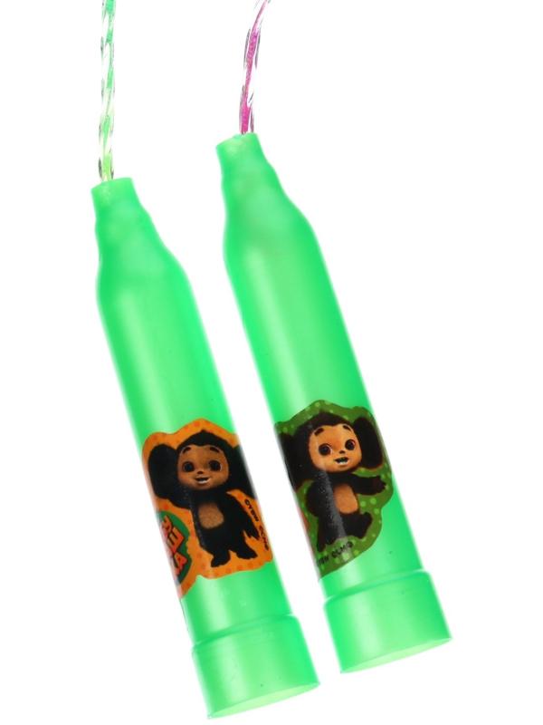 Скакалка детская «Весёлая скакалка», Чебурашка