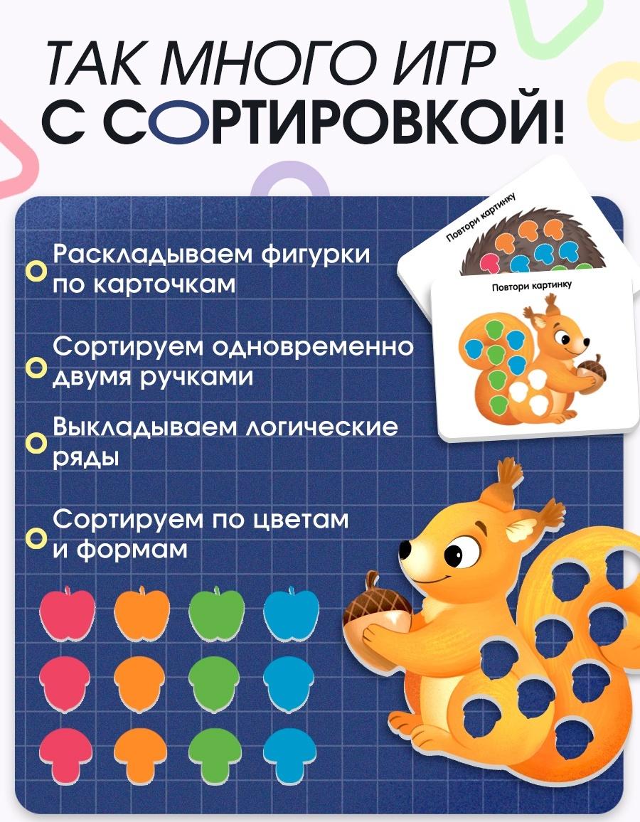 Развивающий набор «Лесной сортер», 3+