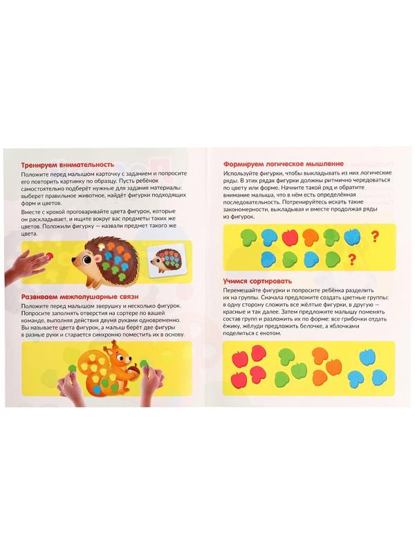 Развивающий набор «Лесной сортер», 3+