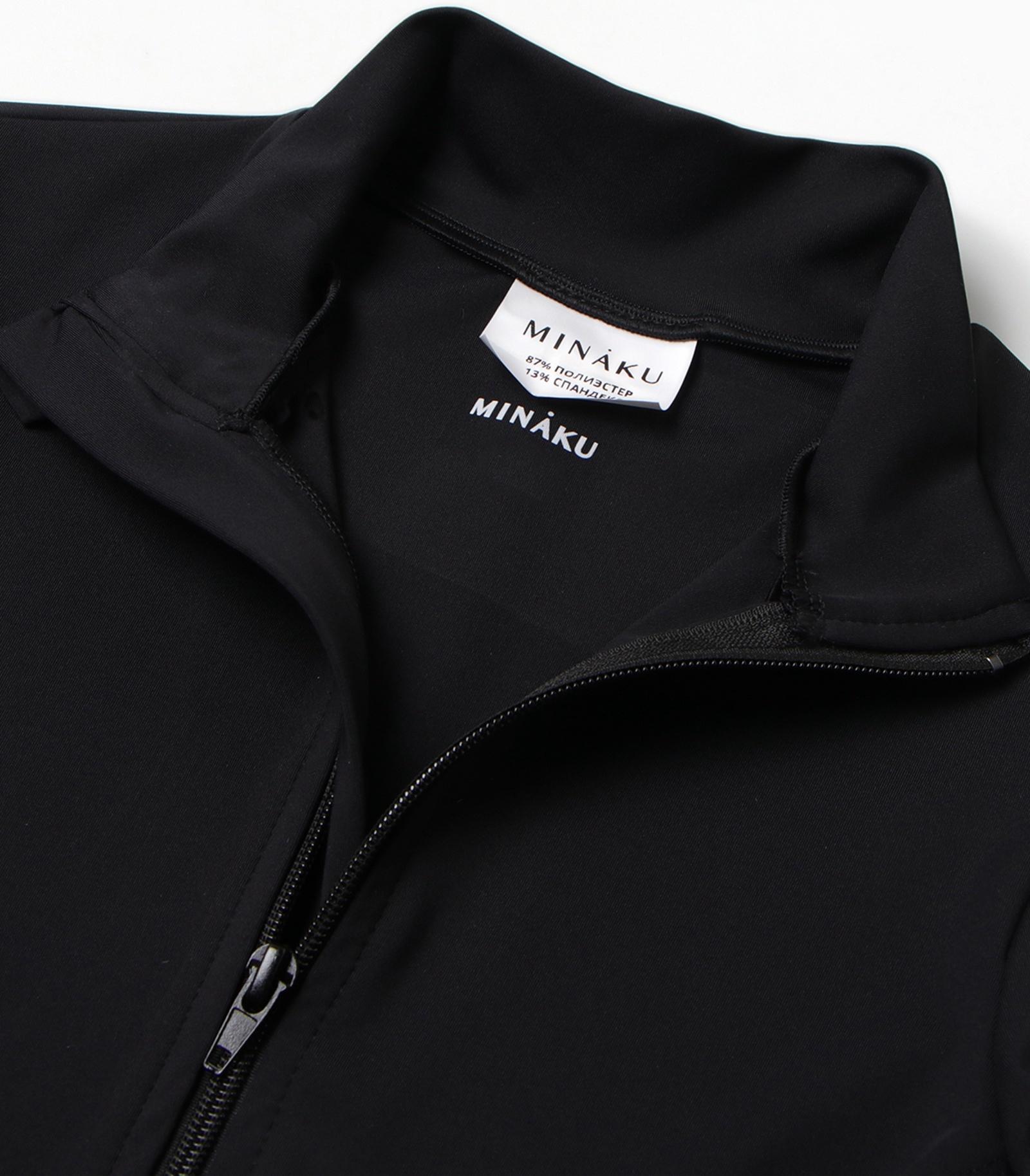 Рашгард женский на молнии MINAKU, цвет чёрный, р-р 42