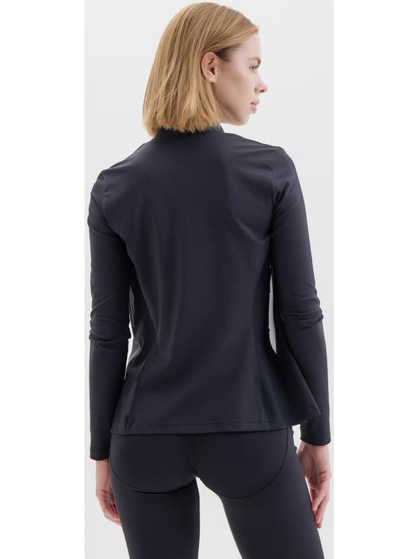 Рашгард женский на молнии MINAKU, цвет чёрный, р-р 42