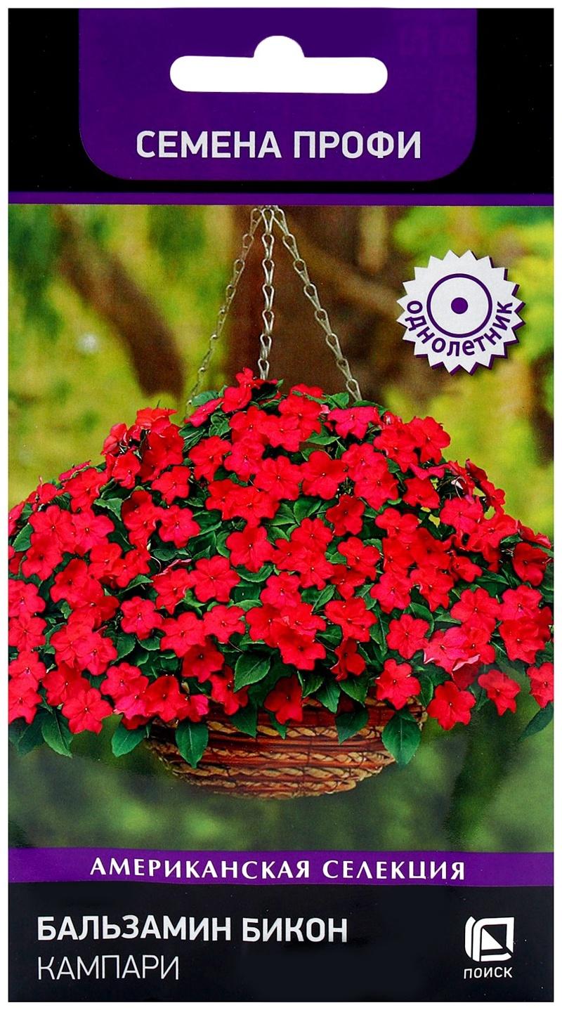 Семена цветов Бальзамин Бикон Кампари, 7шт