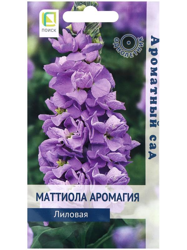 Семена цветов Маттиола Аромагия Лиловая, 0,05гр