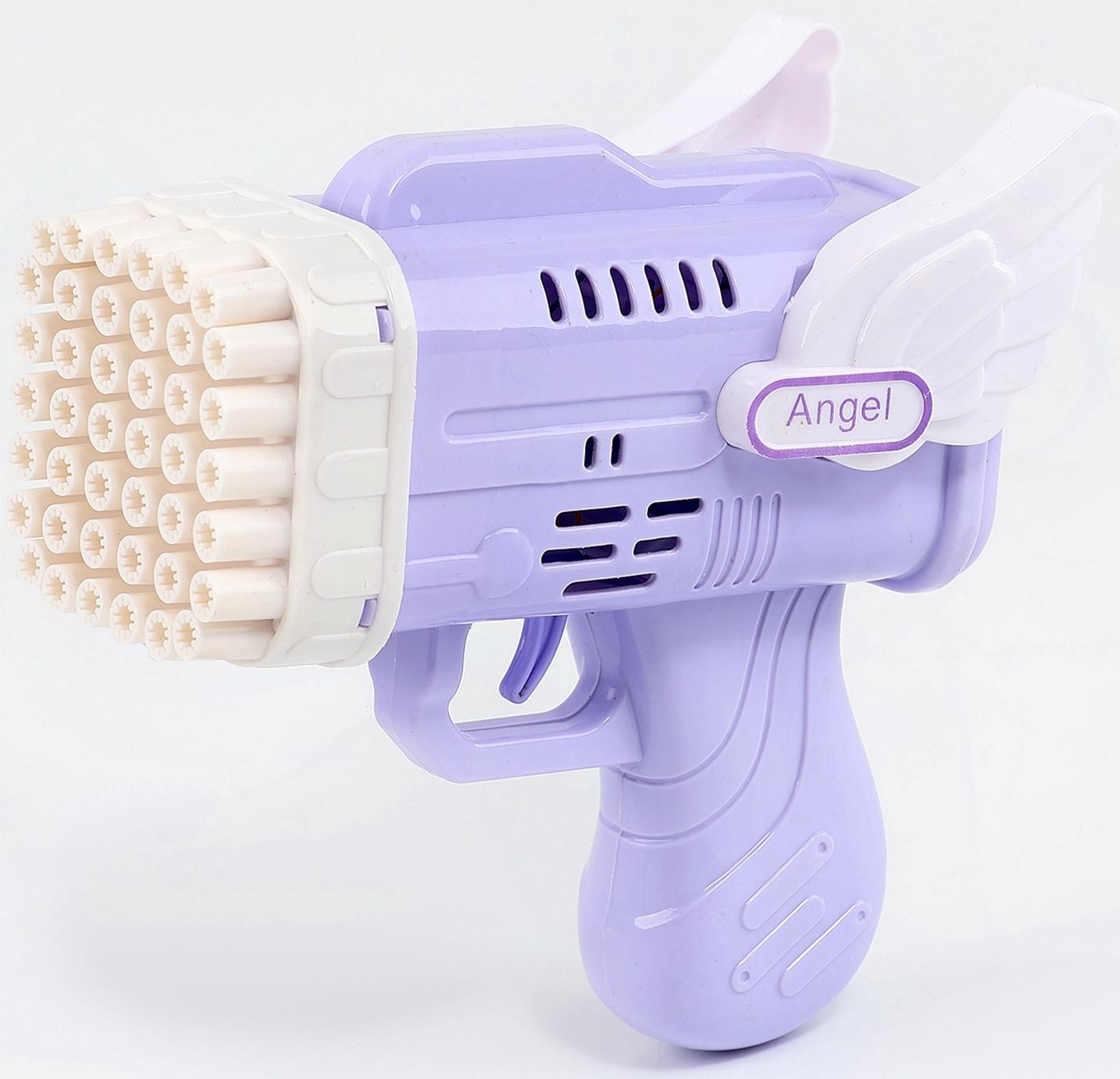 Генератор мыльных пузырей «Ангел», фиолетовый, 8.5×14.5×15.5 см