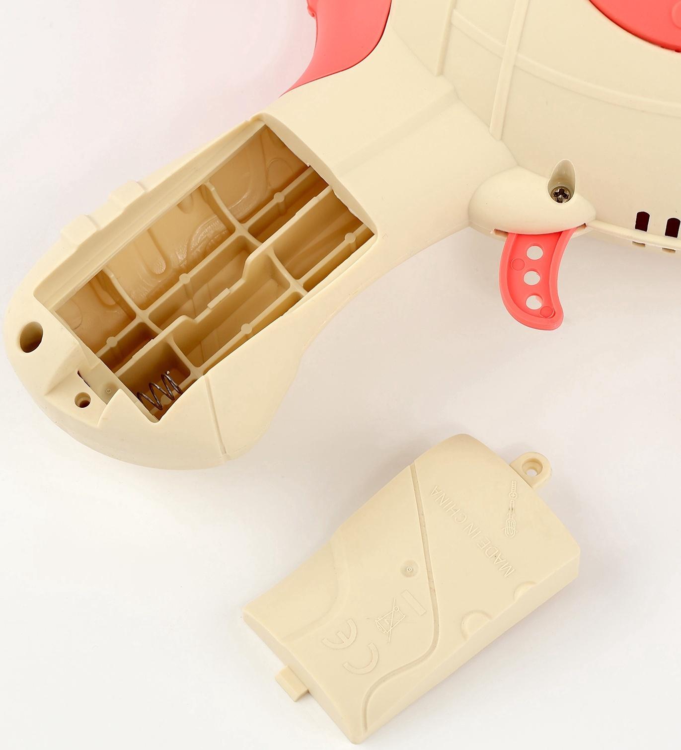 Генератор мыльных пузырей «Зайчик», розовый, 18×10×18 см