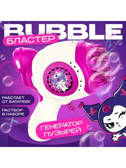 Генератор мыльных пузырей «Зайчик», розовый, 18×10×18 см