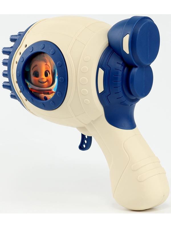 Генератор мыльных пузырей «Зайчик», синий, 18×10×18 см