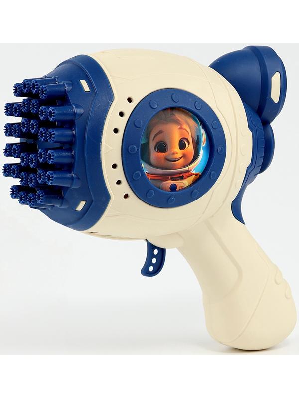 Генератор мыльных пузырей «Зайчик», синий, 18×10×18 см