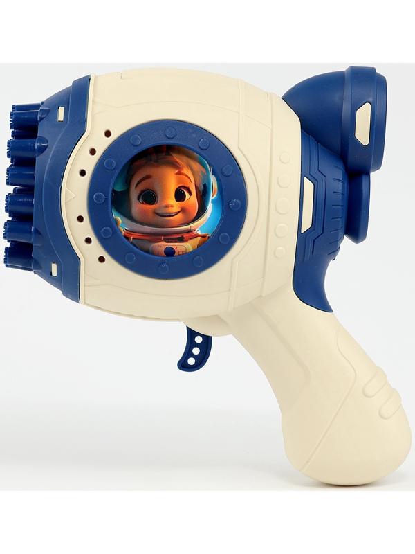 Генератор мыльных пузырей «Зайчик», синий, 18×10×18 см