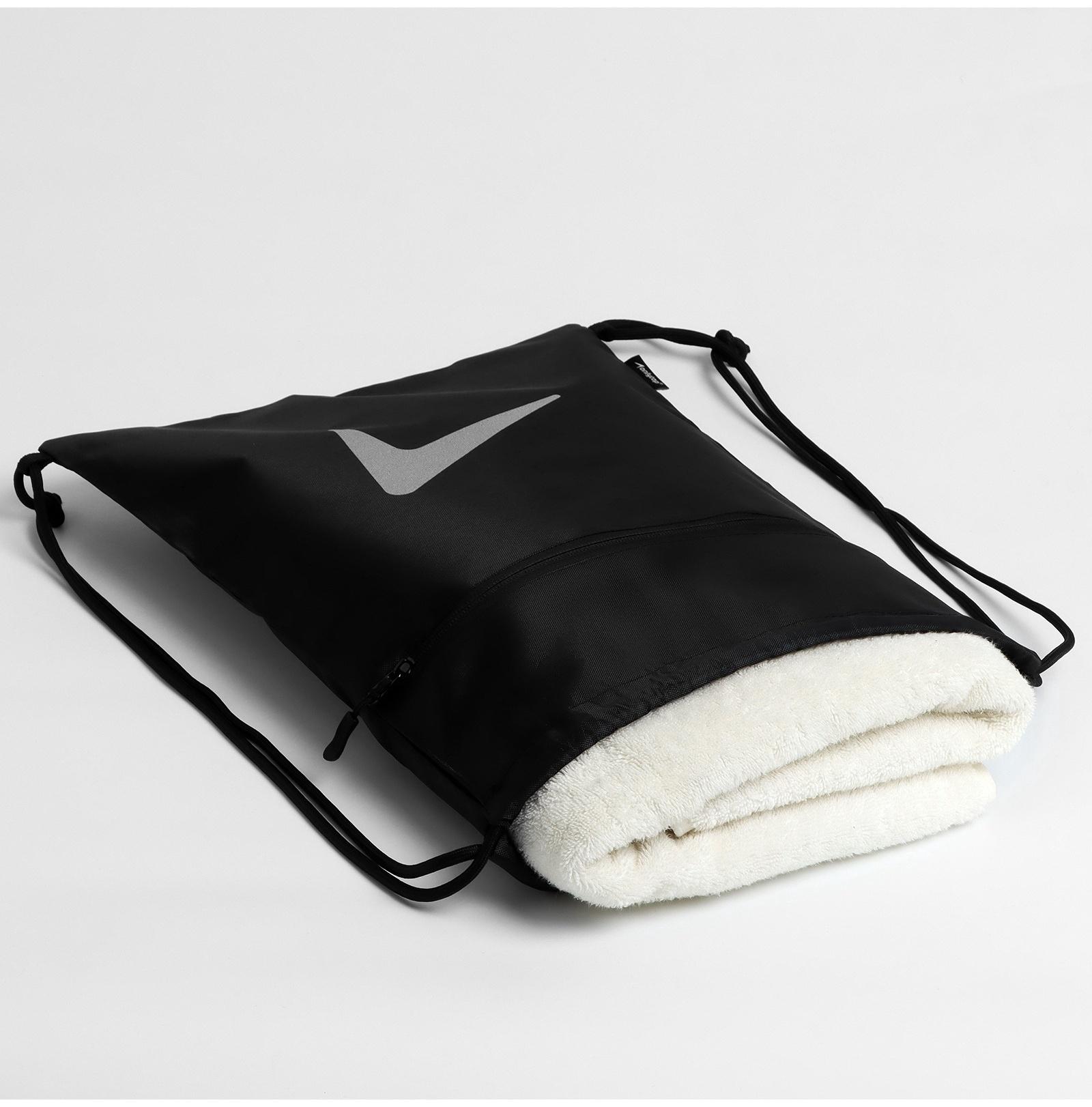 Сумка для мокрых вещей, 42*32 см, цвет черный