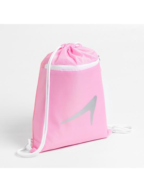 Сумка для мокрых вещей, 42*32 см, цвет розовый