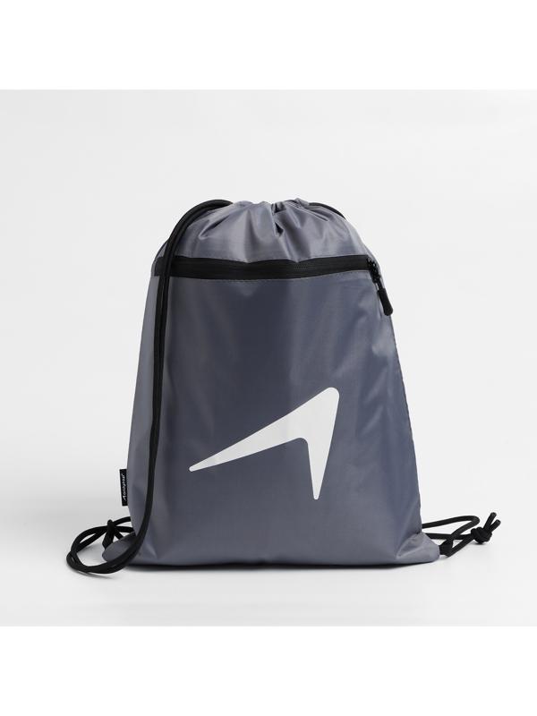 Сумка для мокрых вещей, 42*32 см, цвет графитовый