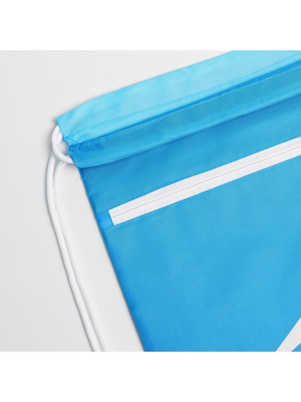 Сумка для мокрых вещей, 42*32 см, цвет голубой