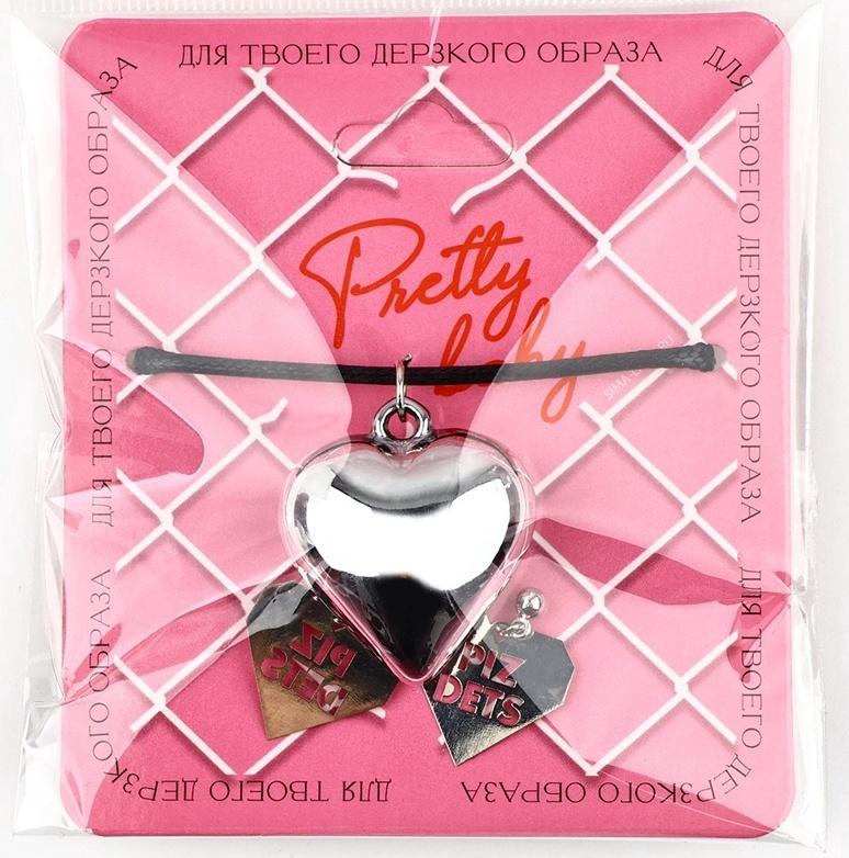 Серьги и чокер Pretty baby, 9×10 см