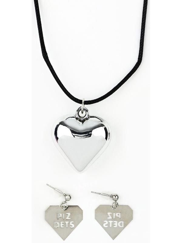 Серьги и чокер Pretty baby, 9×10 см