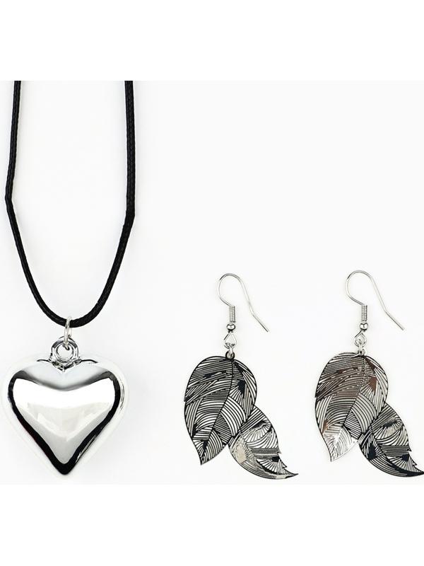 Серьги и чокер «Ты самая нежная и красивая», 9×10 см