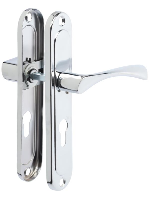 Ручки на планке LOCKLAND 001, м/о 55 мм, цвет хром