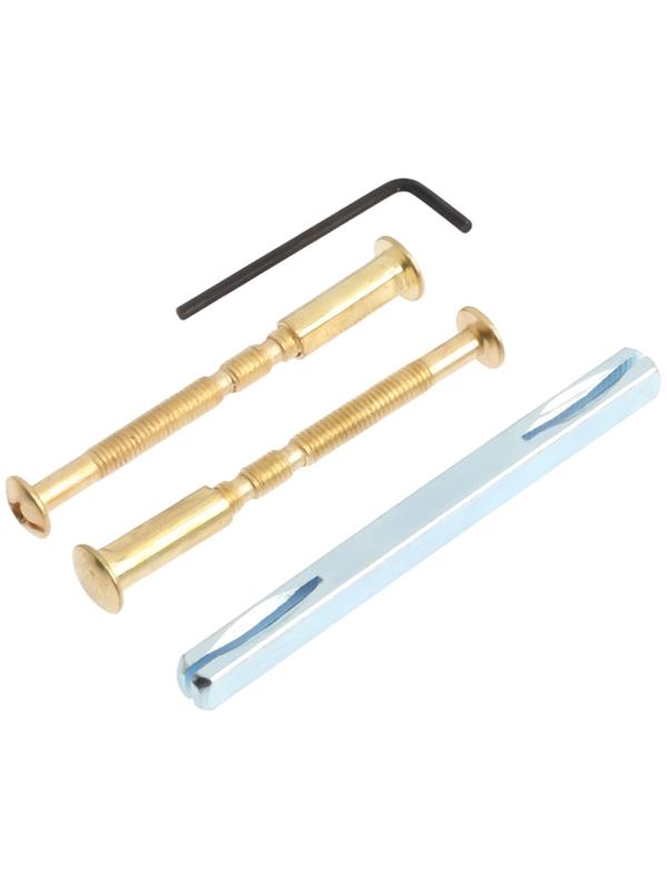 Ручки на планке LOCKLAND 001, м/о 55 мм, цвет золото