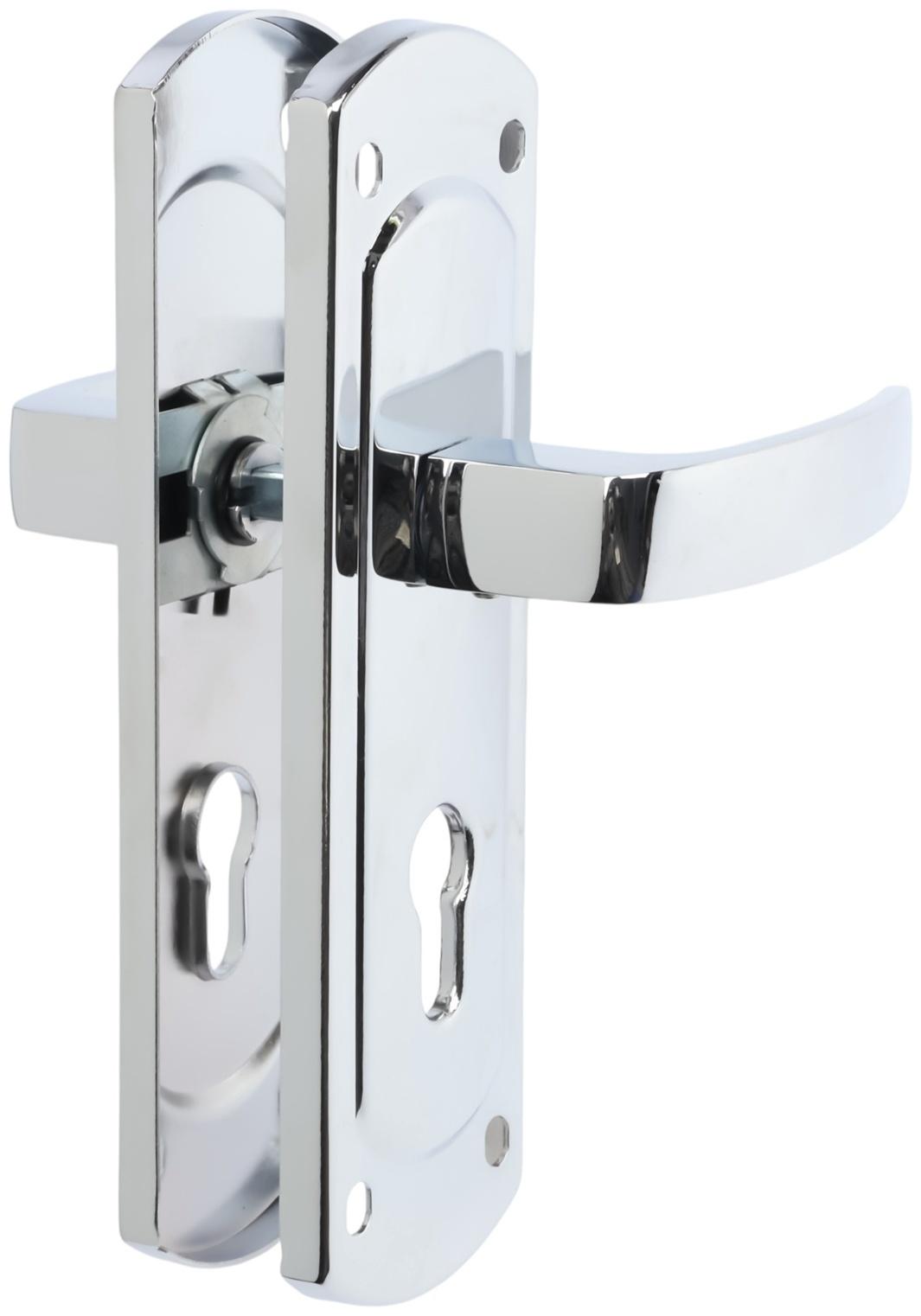 Ручки на планке LOCKLAND 002, м/о 55 мм, цвет хром