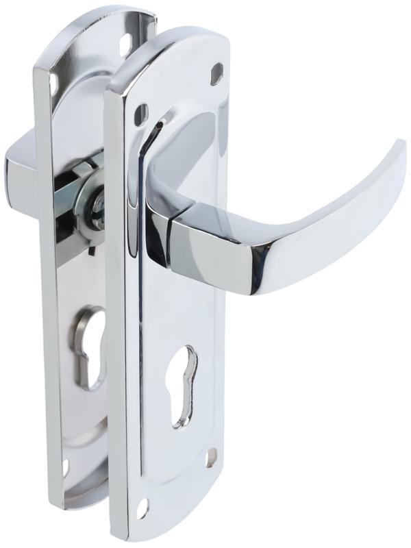 Ручки на планке LOCKLAND 002, м/о 55 мм, цвет хром