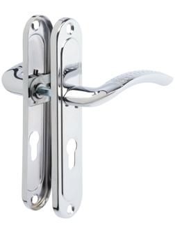 Ручки на планке LOCKLAND 003, м/о 55 мм, цвет хром