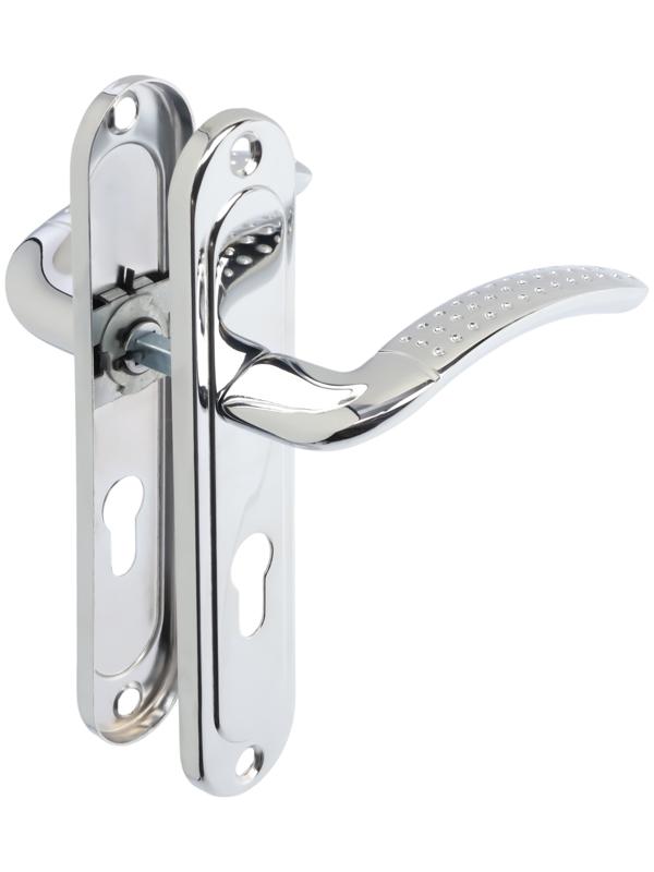 Ручки на планке LOCKLAND 003, м/о 55 мм, цвет хром