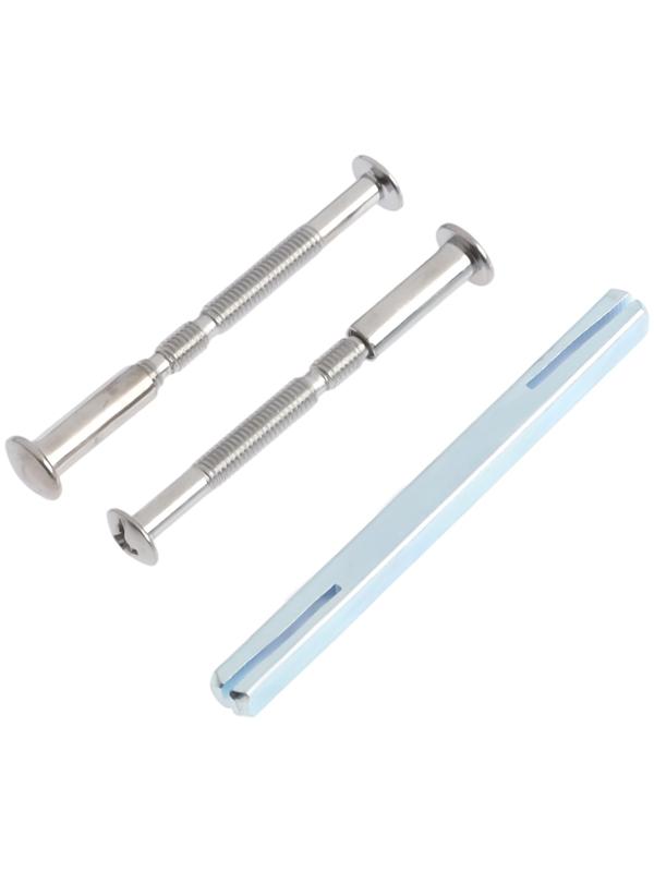 Ручки на планке LOCKLAND 003, м/о 55 мм, цвет хром