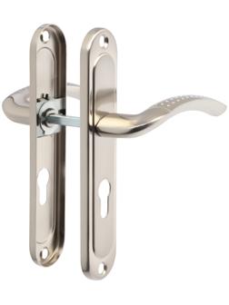 Ручки на планке LOCKLAND 003, м/о 55 мм, цвет никель